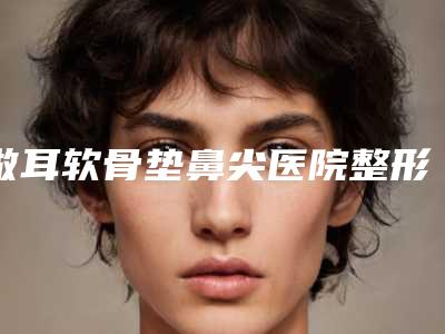 做耳软骨垫鼻尖医院整形推荐:做耳软骨垫鼻尖医院30强名单换新啦